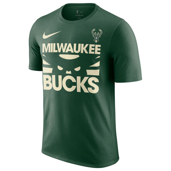 Nike Ανδρική κοντομάνικη μπλούζα Milwaukee Bucks Courtside Allegiance Tee